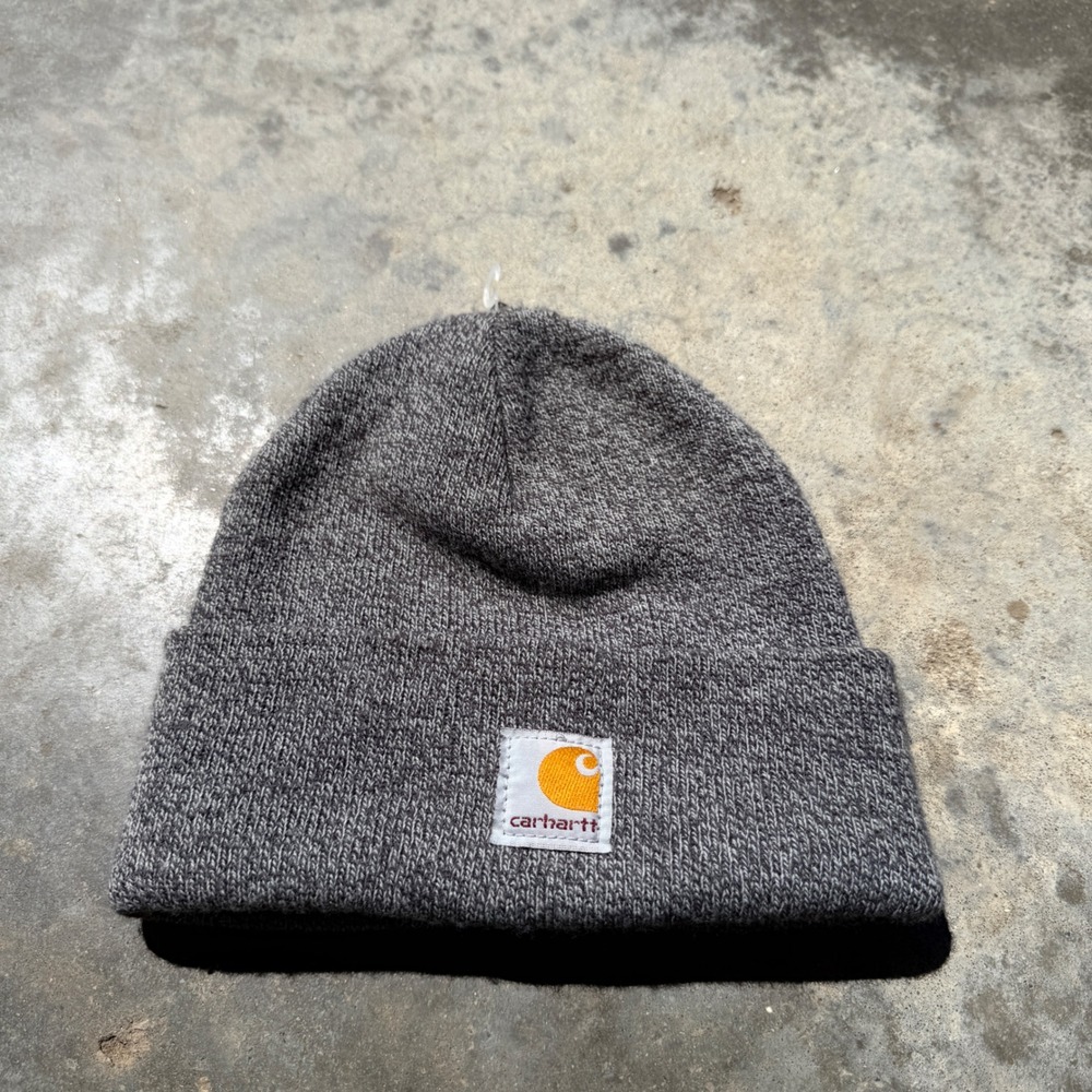 Carhartt Youth Acrylic Watch Hat Beanie Charcoal Gray Heather One Size OSFM